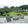 4pcs rattan furniture garden outdoor leisure sofa